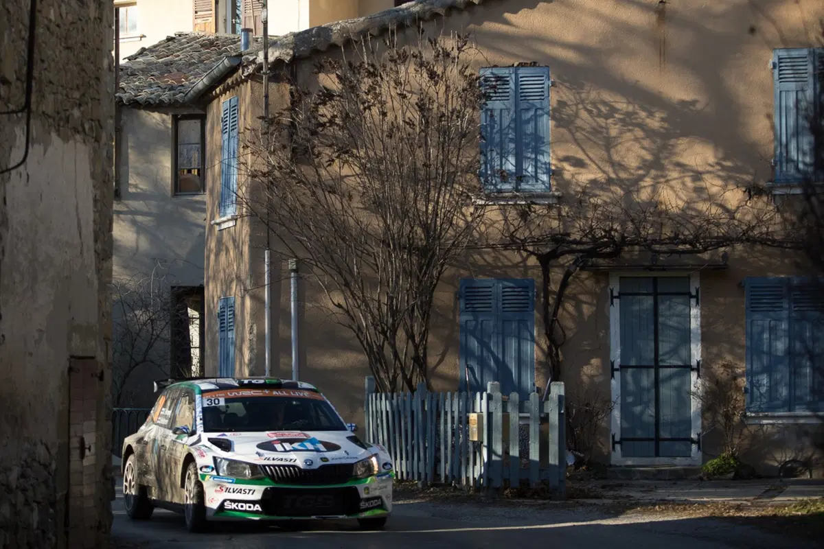 WRC19, Monte-Carlo. Roba da Chiodi, Ogier (Citroen) in Testa (14)