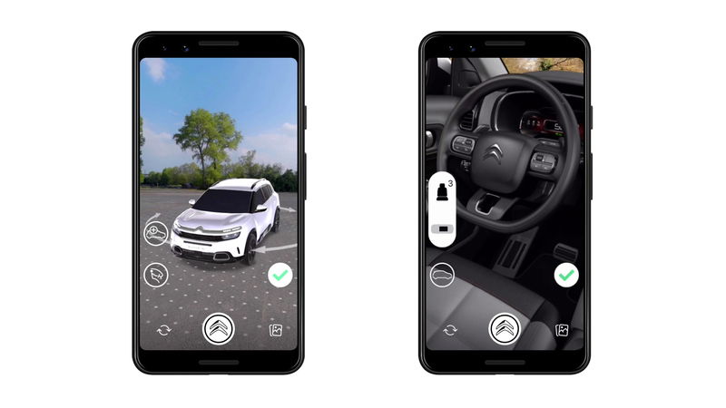 Ecco come funziona il configuratore a realt&agrave; aumentata di Citroen