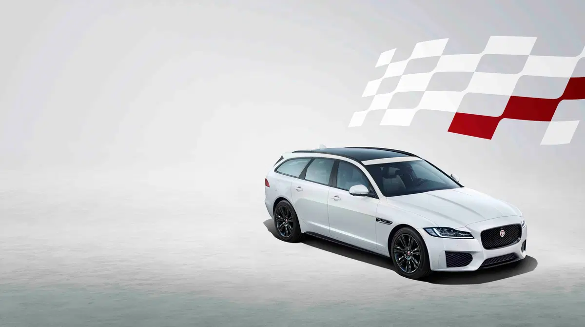 Jaguar XF e XF Sportbrake, arriva la serie speciale Chequered Flag (3)