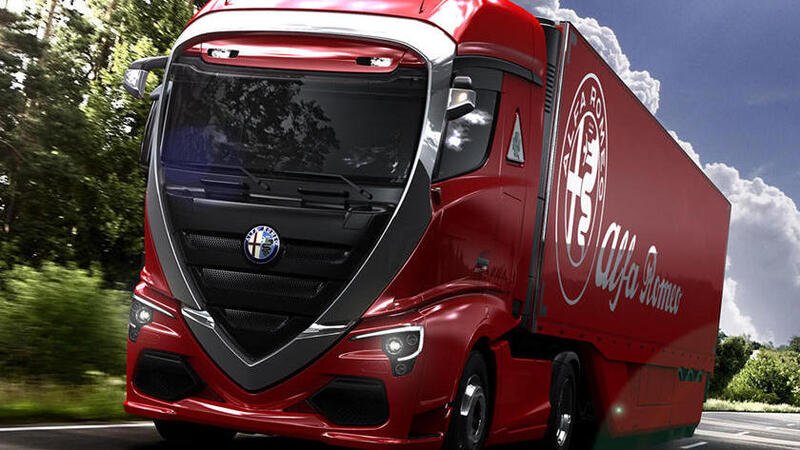 Super Camion Alfa Romeo, ecco il rendering degli ungheresi
