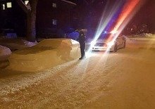 Crea auto di neve in divieto di sosta: multato?