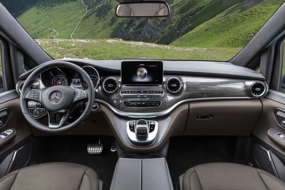 Mercedes Classe V 2019, Restyling, nuovi motori e che ambiente [Video] (6)