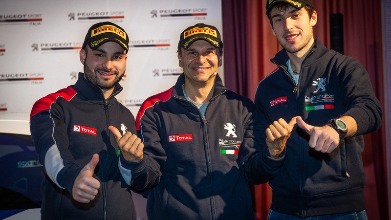 Peugeot Sport, Campionato Italiano Rally: passaggio di testimone Ucci Ciuffi