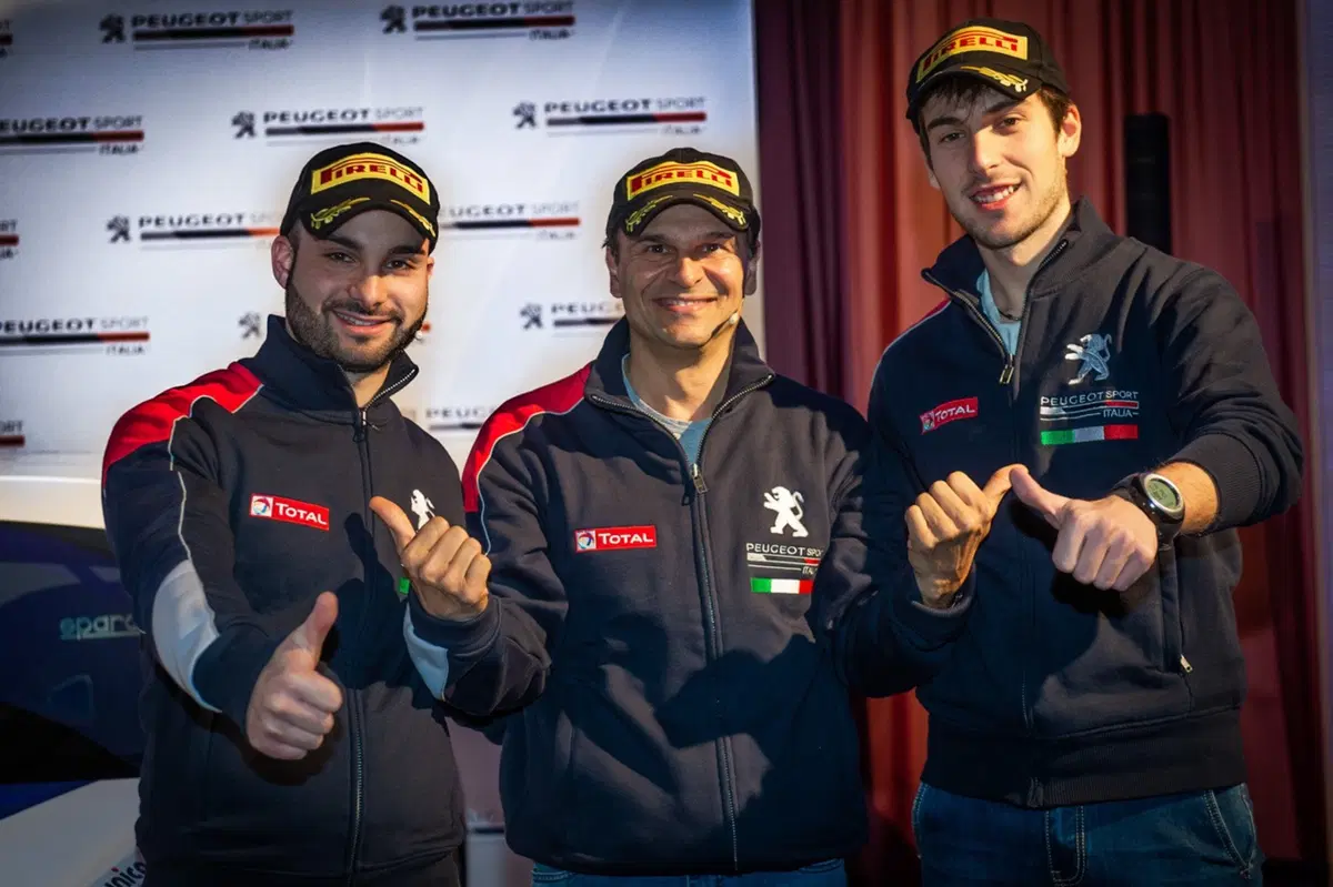 Peugeot Sport, Campionato Italiano Rally: passaggio di testimone Ucci Ciuffi