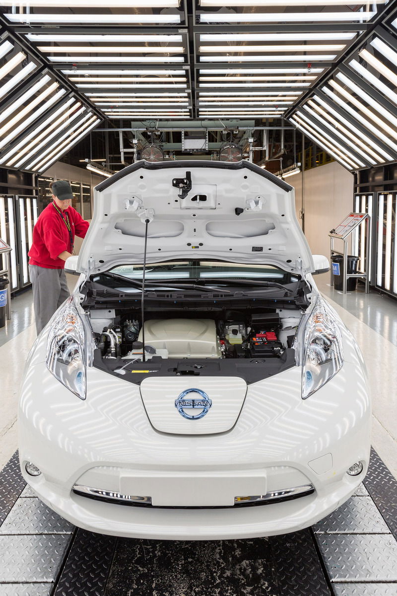 A Sunderland Nissan produce anche la Leaf insieme a Qashqai e Juke