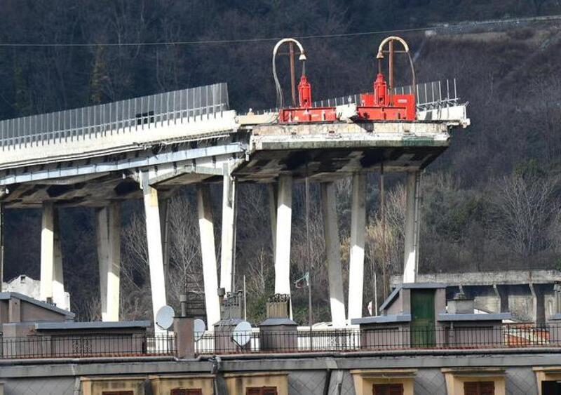 Genova, Ponte Morandi: parte la demolizione