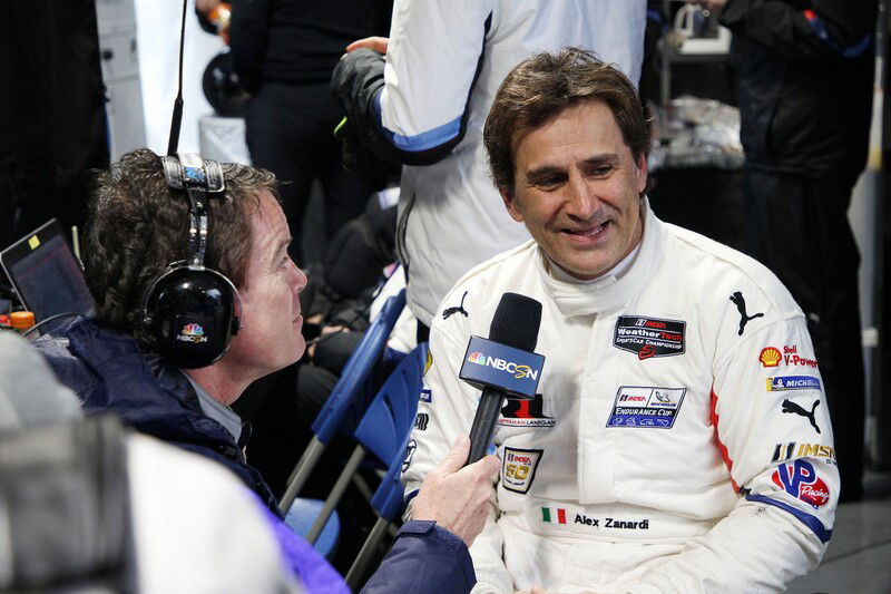 Tante attenzioni per Zanardi alla 24 ore di Daytona 2019