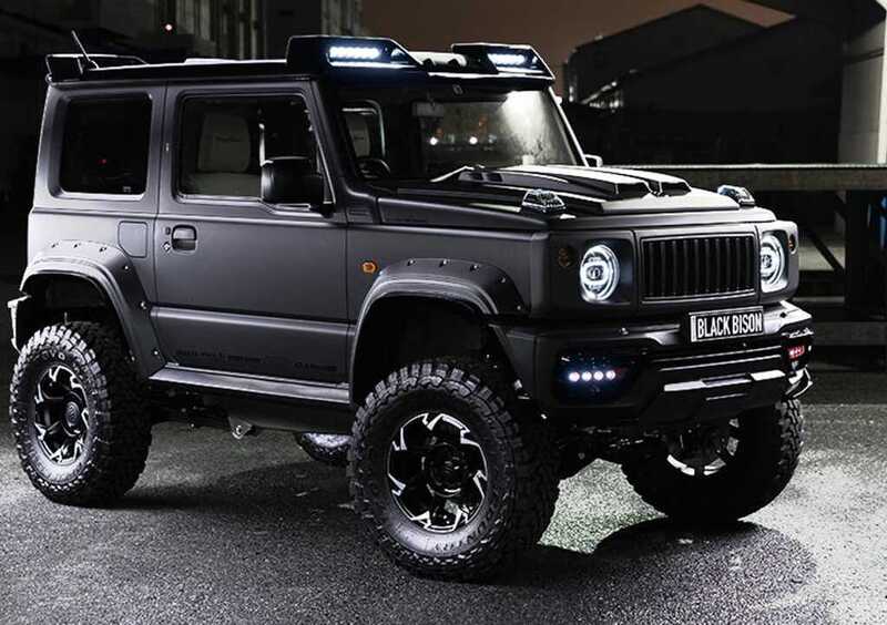 Suzuki Jimny, ecco la Black Bison edition. Che look! 