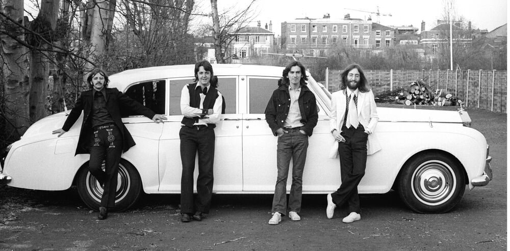 I Beatles e una Rolls