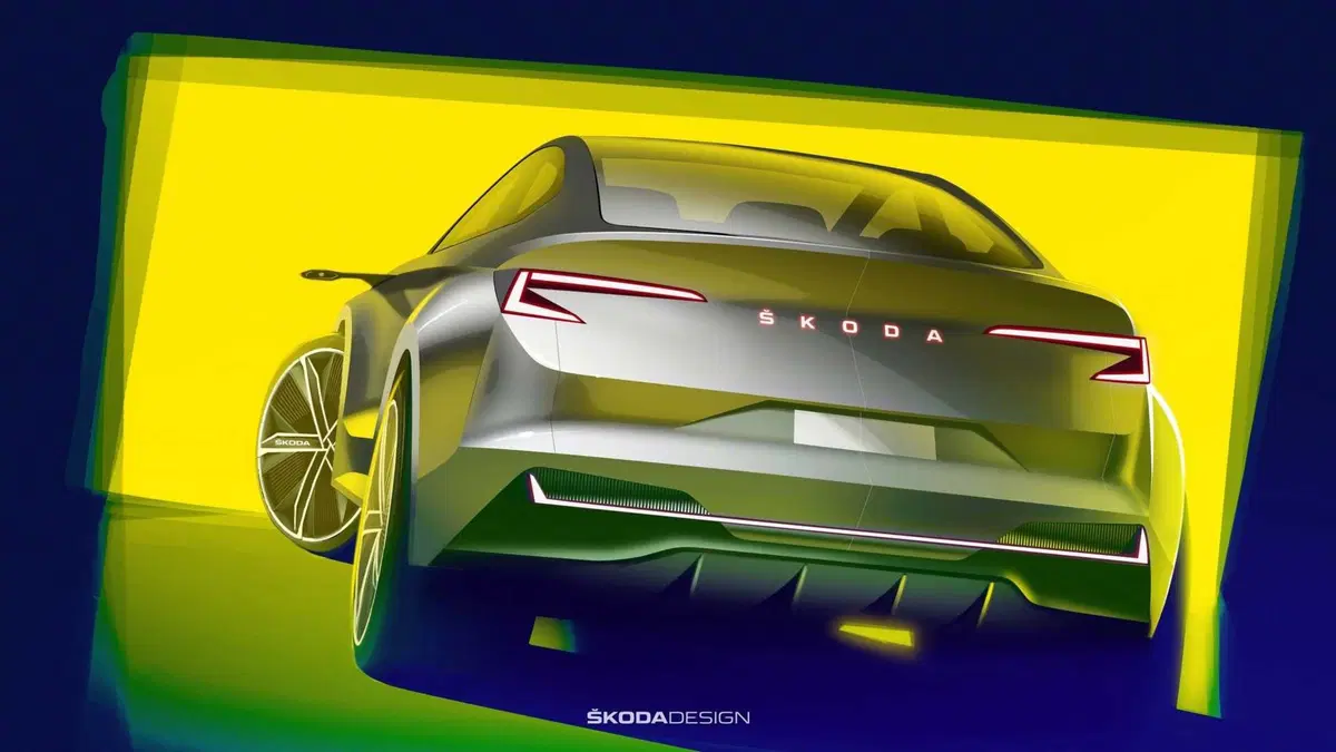 Skoda Vision iV, il teaser in attesa di Ginevra (2)