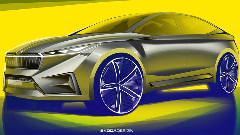 Skoda Vision iV, il teaser in attesa di Ginevra