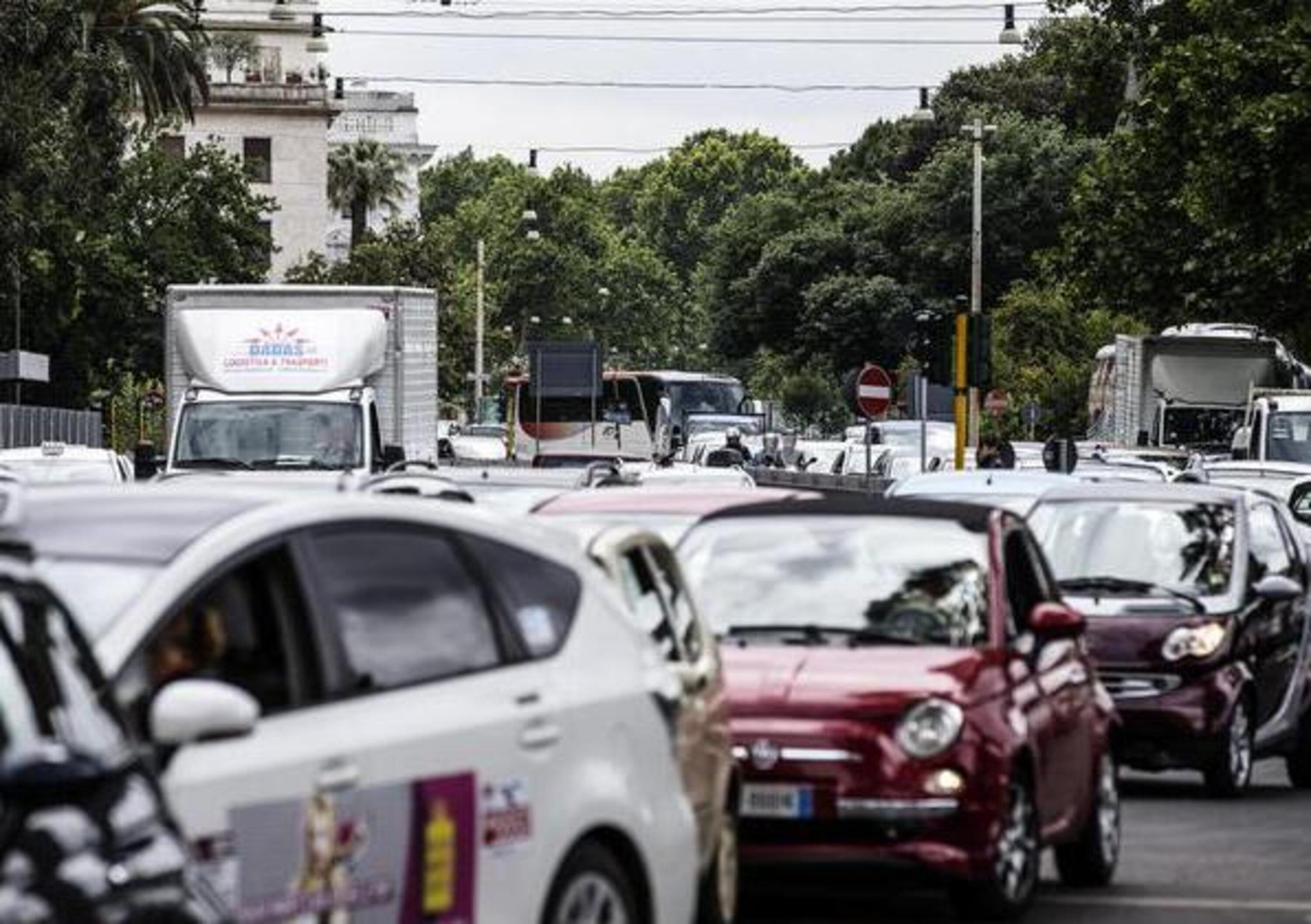 Roma, seconda solo a Bogota per ore perse nel traffico