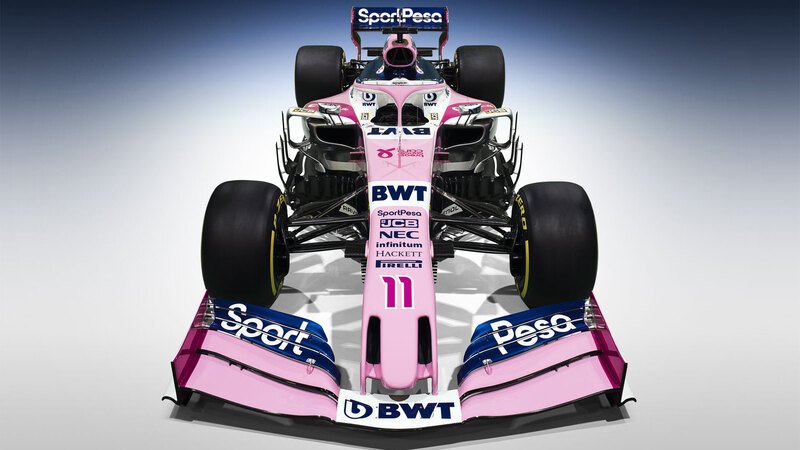 F1 2019: Racing Point, ecco la vettura per la nuova stagione [Video]