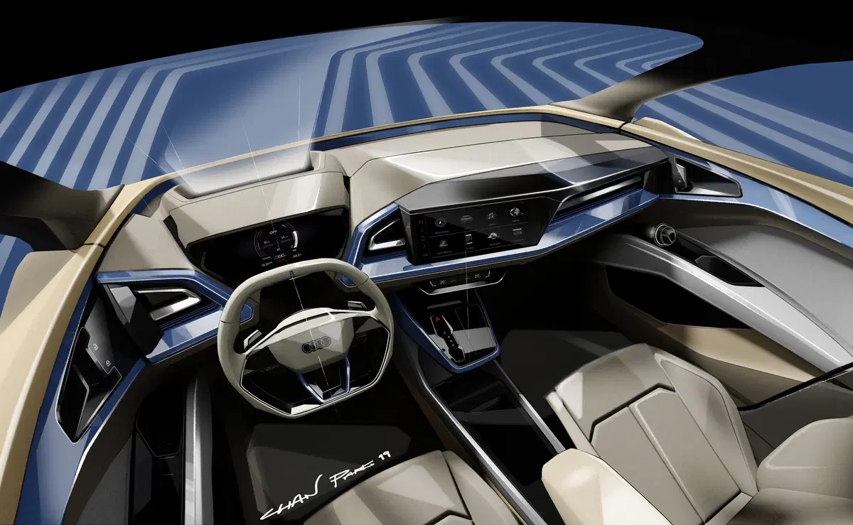 Audi Q4 e-tron: il concept SUV elettrico stupisce a Ginevra? (2)