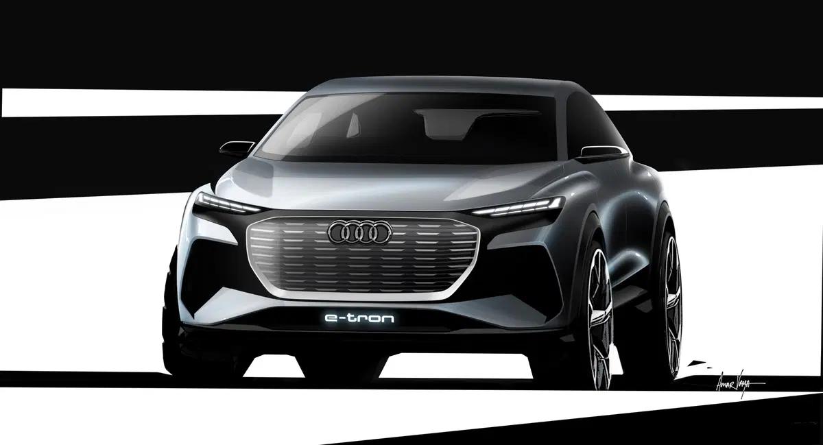 Audi Q4 e-tron: il concept SUV elettrico stupisce a Ginevra? (3)