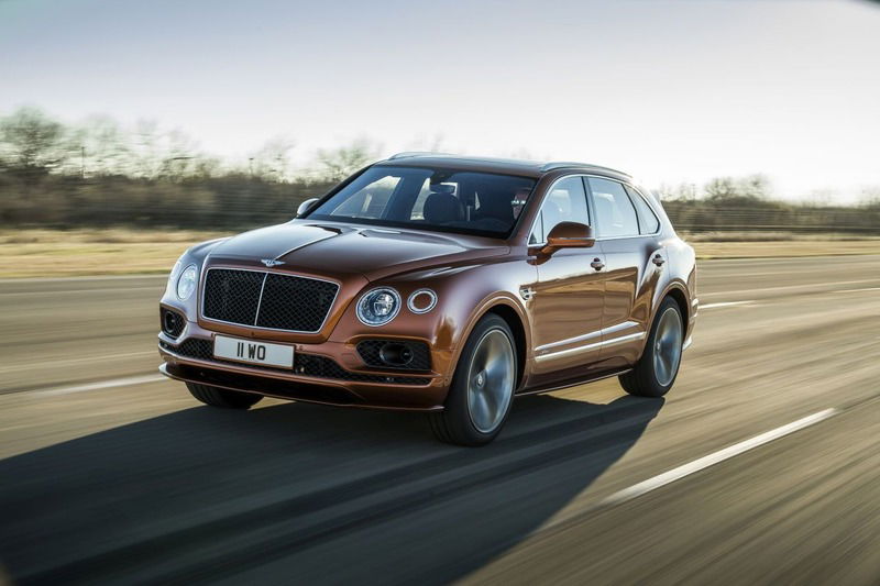 Bentley Bentayga Speed, il SUV pi&ugrave; veloce del mondo