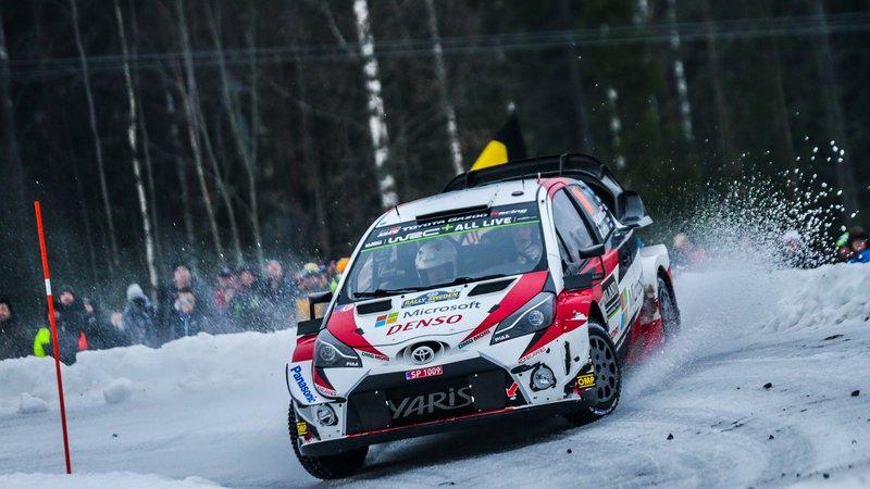 WRC 2019. Svezia. Suninen Out, Tanak (Toyota) Imprendibile