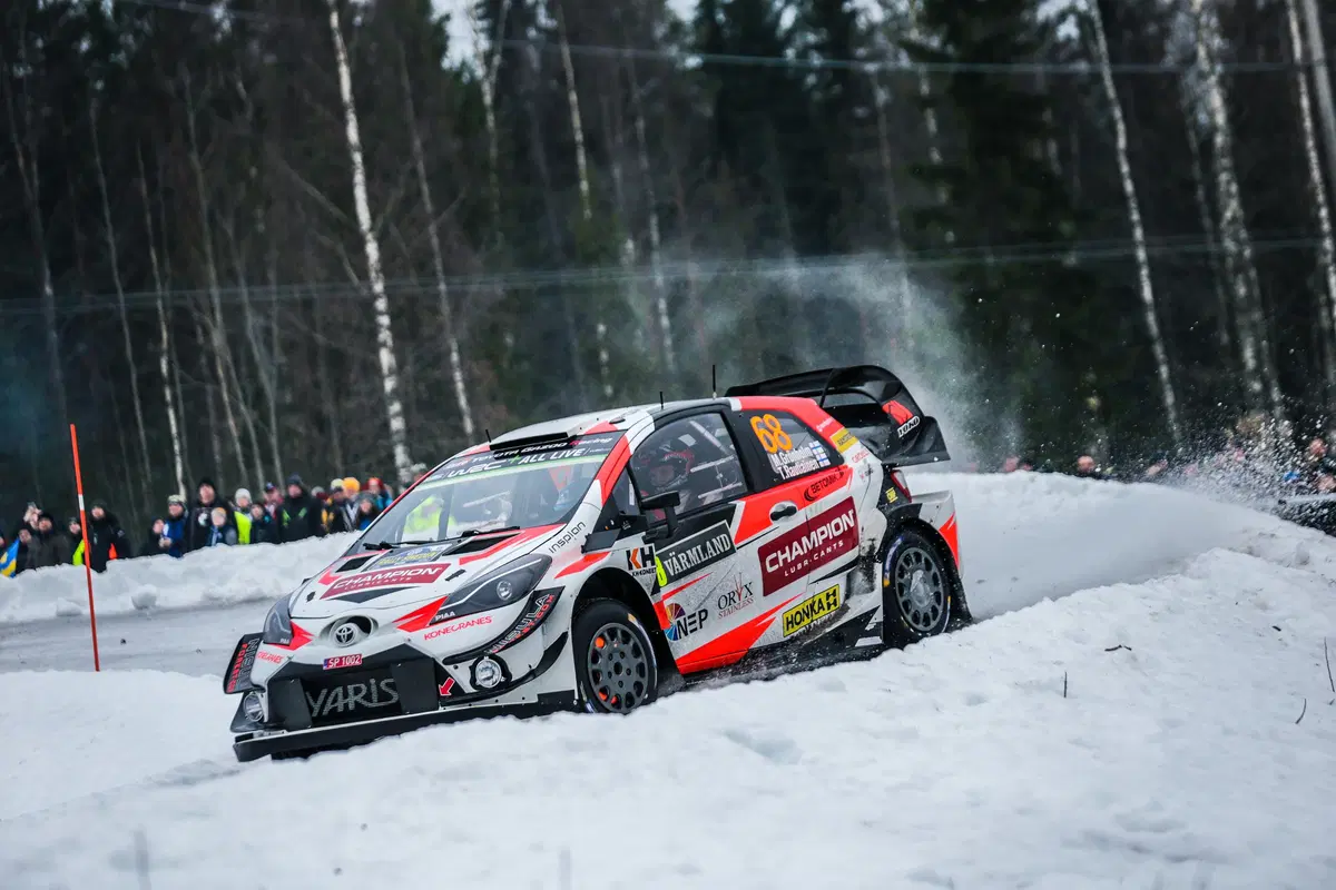 WRC 2019. Svezia. Suninen Out, Tanak (Toyota) Imprendibile (16)