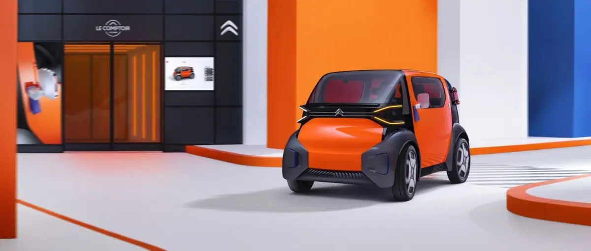 Citroen Ami One Concept, un cubo elettrico per la città [Video] (19)