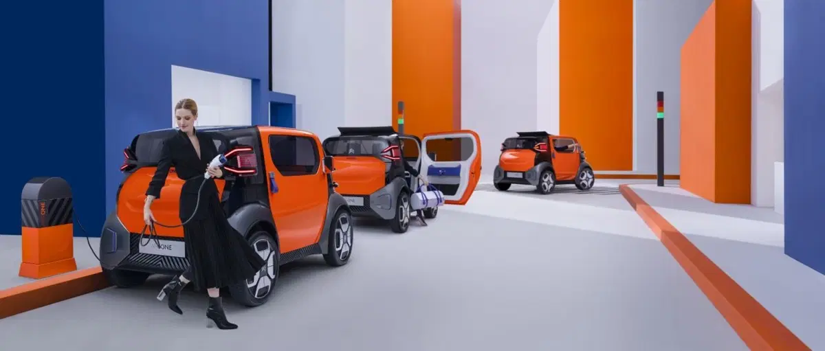 Citroen Ami One Concept, un cubo elettrico per la città [Video] (27)