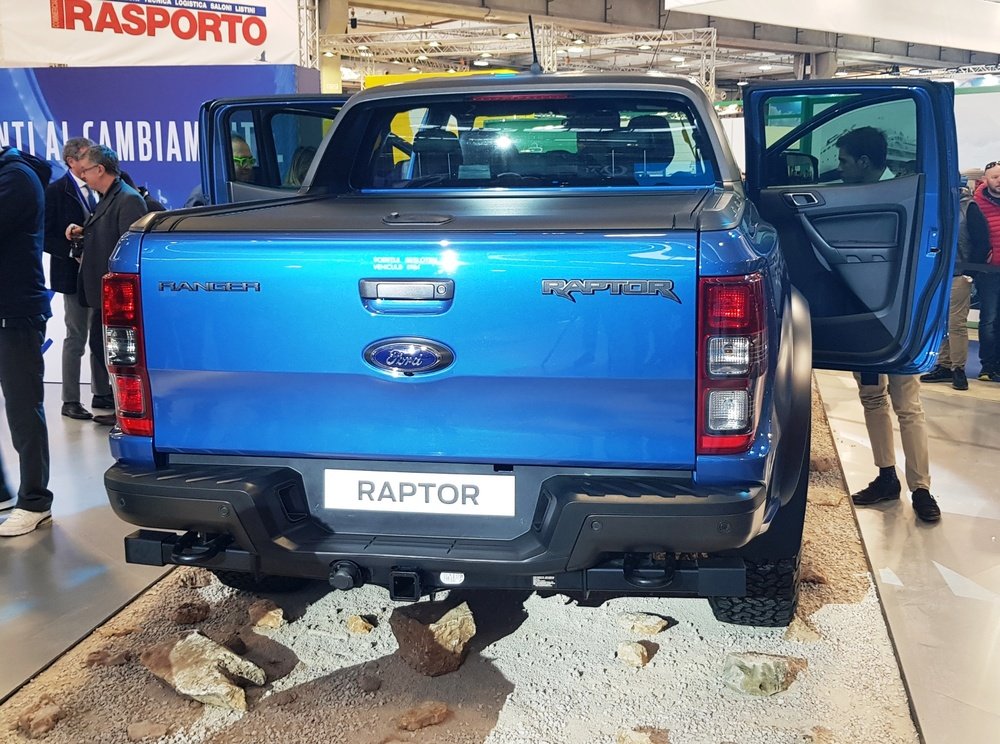 Il retro del Ford Raptor