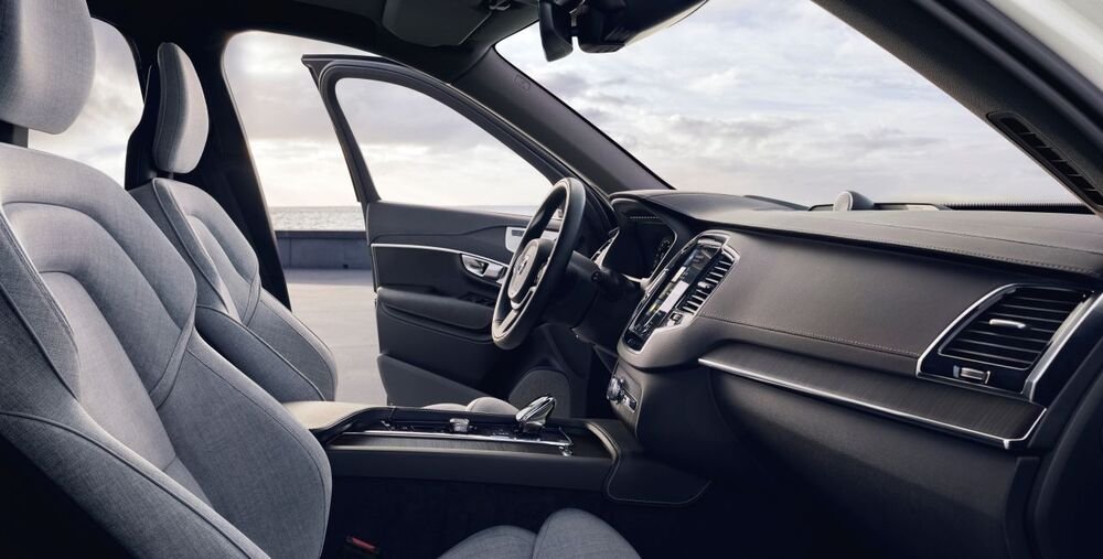 L&#039;interno della Volvo XC90 model year 2020