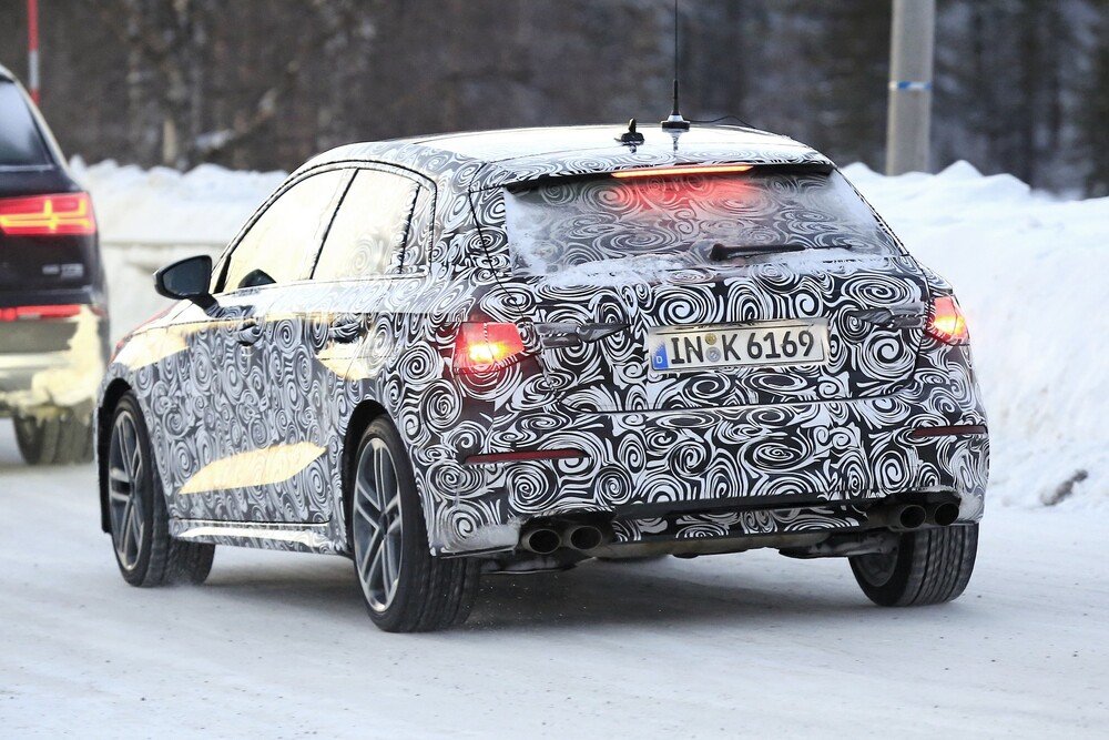 Test anche sulla nuova Audi S3