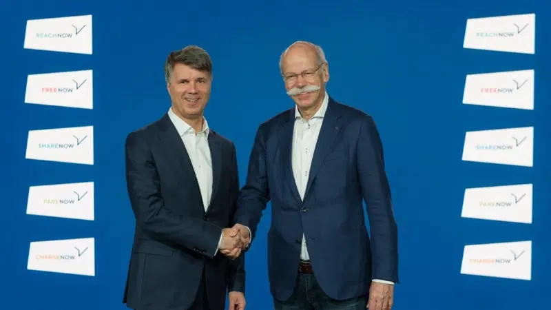 BMW e Daimler: accordo per la mobilit&agrave; urbana