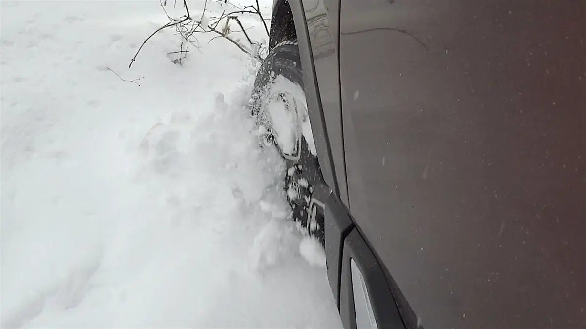 Honda CR-V 1500 VTECH 4x4, al Colle Braida con la neve 