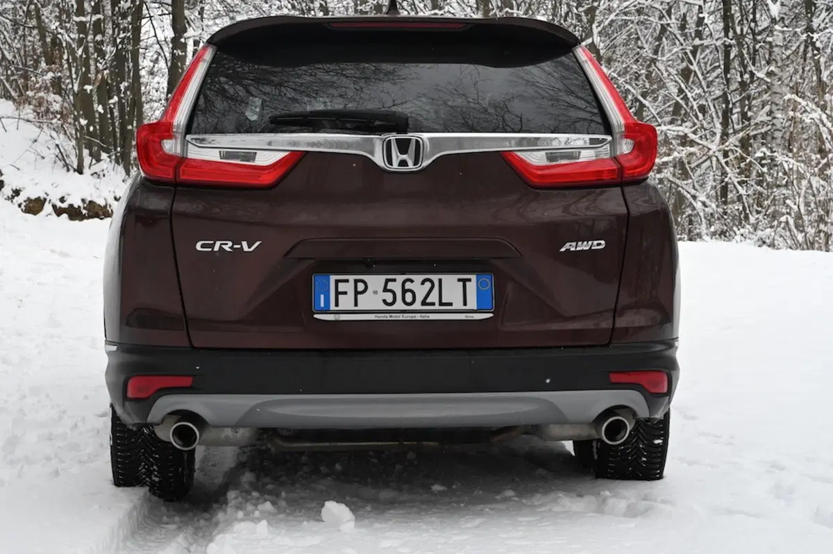 Honda CR-V 1500 VTECH 4x4, al Colle Braida con la neve  (7)