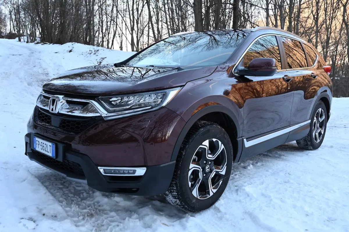 Honda CR-V 1500 VTECH 4x4, al Colle Braida con la neve  (10)