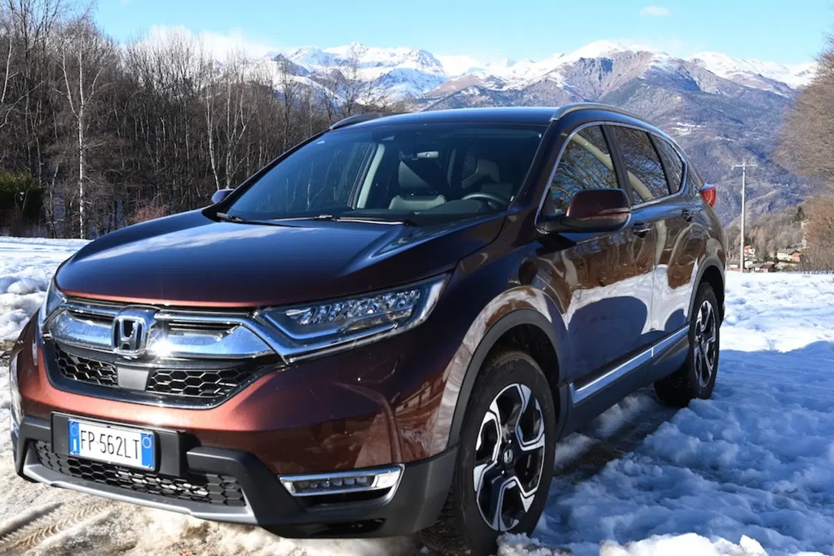 Honda CR-V 1500 VTECH 4x4, al Colle Braida con la neve  (13)