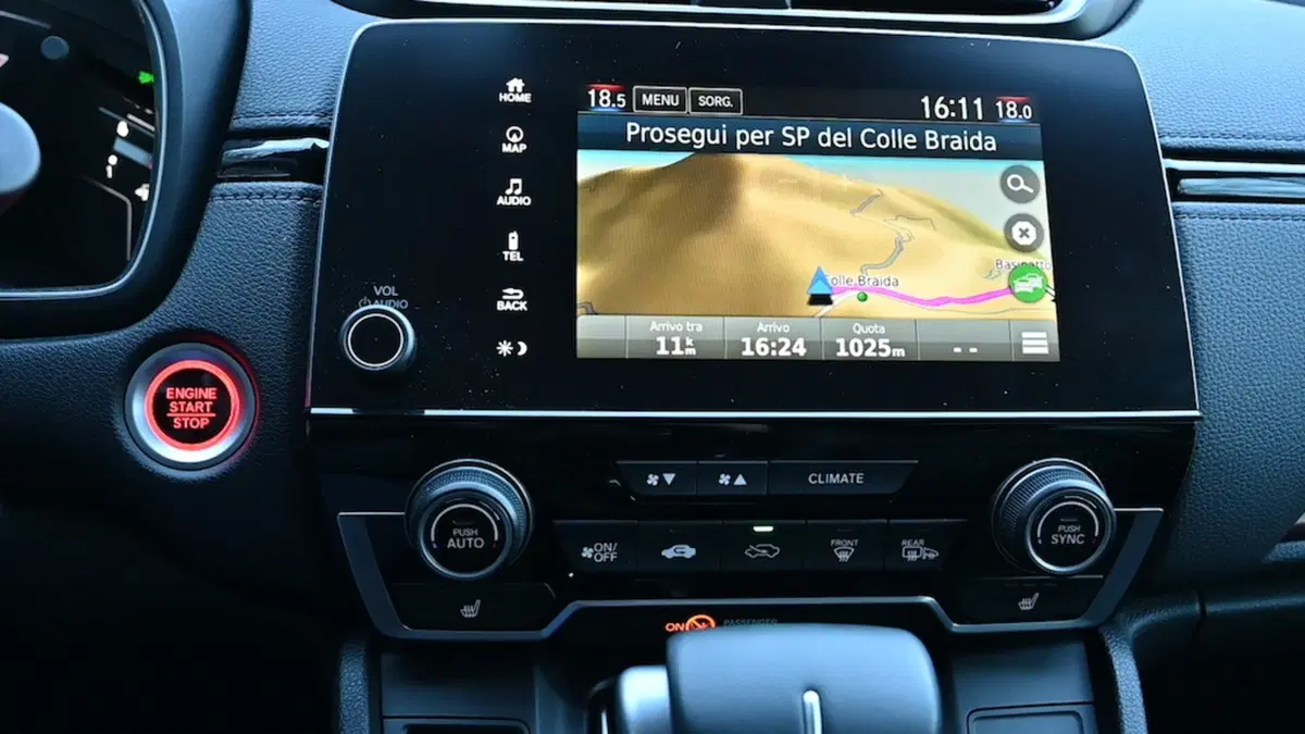 Honda CR-V 1500 VTECH 4x4, al Colle Braida con la neve  (16)