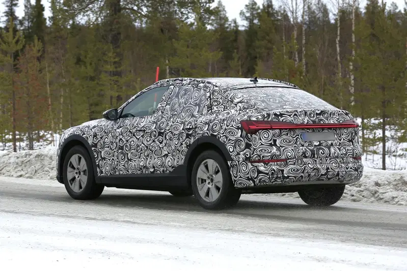 La linea sportiva dell'Audi e-tron Sportback