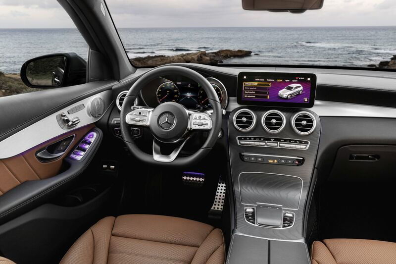 Il posto guida della GLC restyling