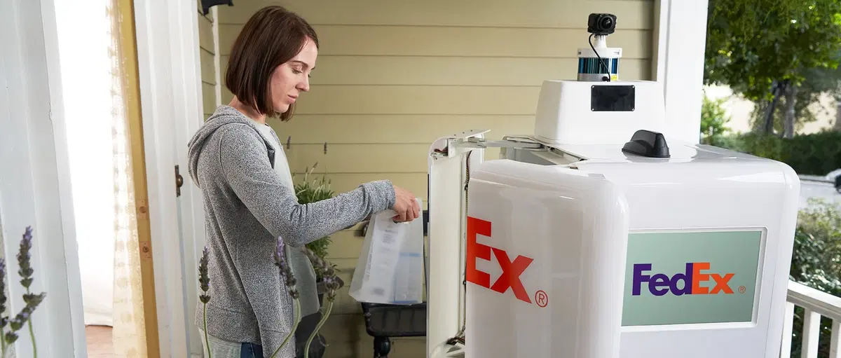FedEx SameDay Bot: la consegna la fa il robot [Video] (2)