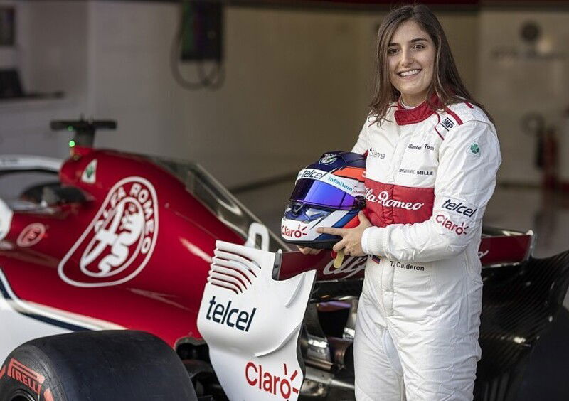 Alfa Romeo Racing, Tatiana Calderon confermata test driver per il 2019