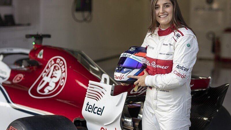 Alfa Romeo Racing, Tatiana Calderon confermata test driver per il 2019