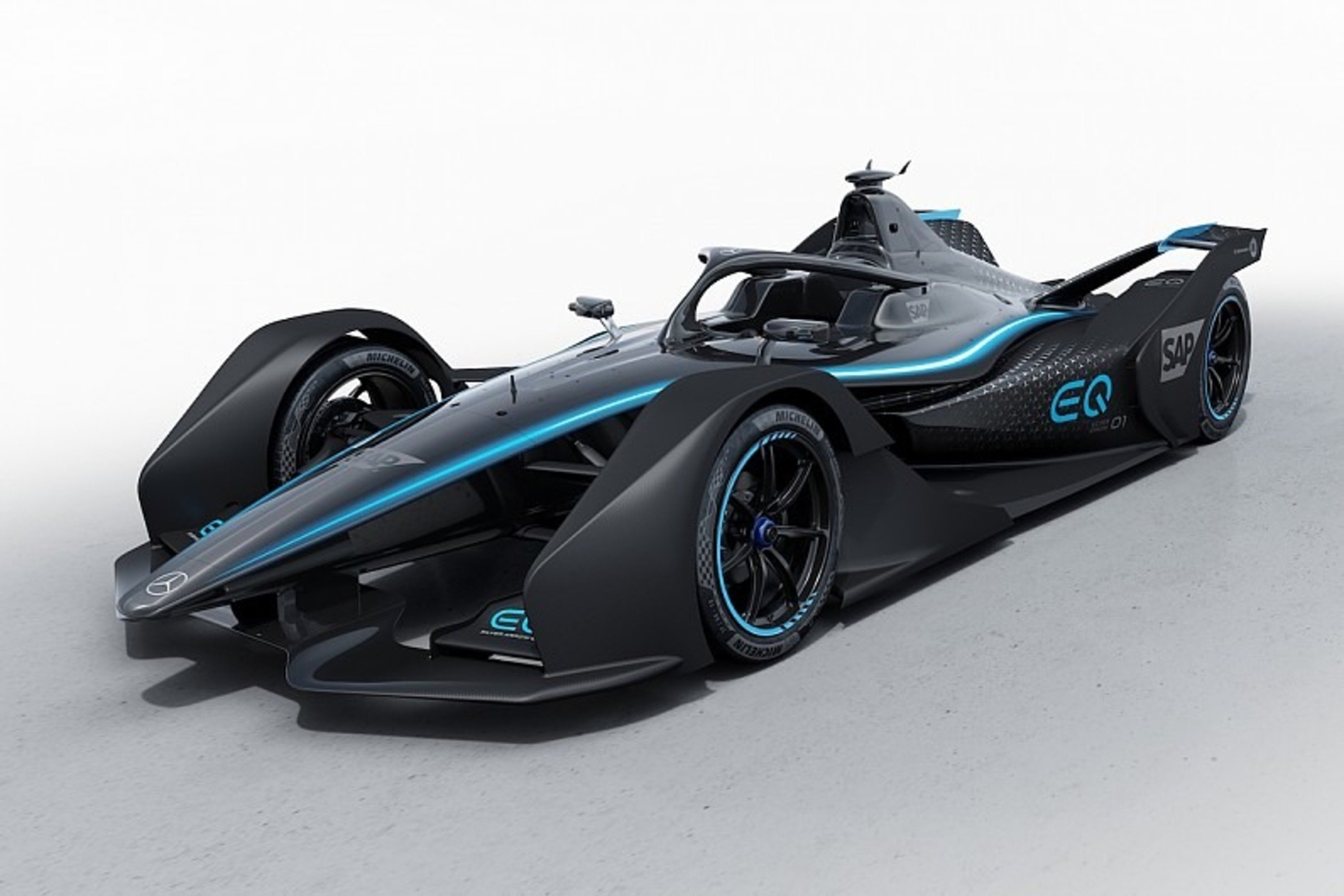 Formula E, Mercedes svela la livrea concept per il 2019/2020