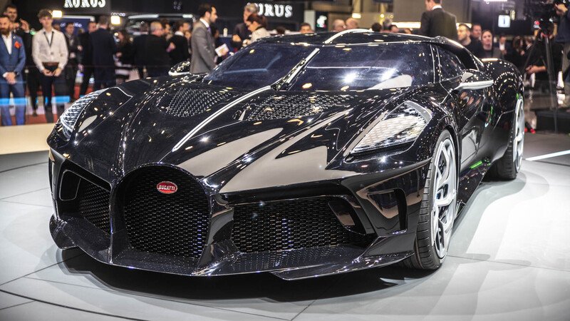 Bugatti &ldquo;La Voiture Noire&rdquo; al Salone di Ginevra 2019