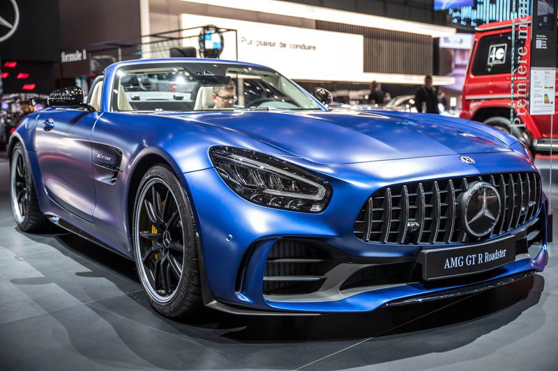 Mercedes AMG GT R Roadster, debutto al Salone di Ginevra 2019