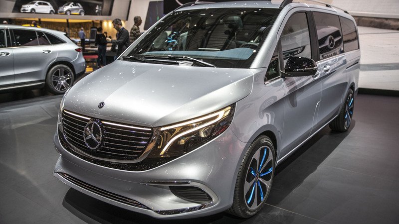 Mercedes EQV concept, esordio al Salone di Ginevra 2019 [Video]