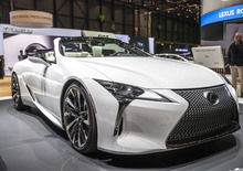 Lexus LC Convertible Concept: dopo Detroit, a Ginevra 2019 [Foto e video]