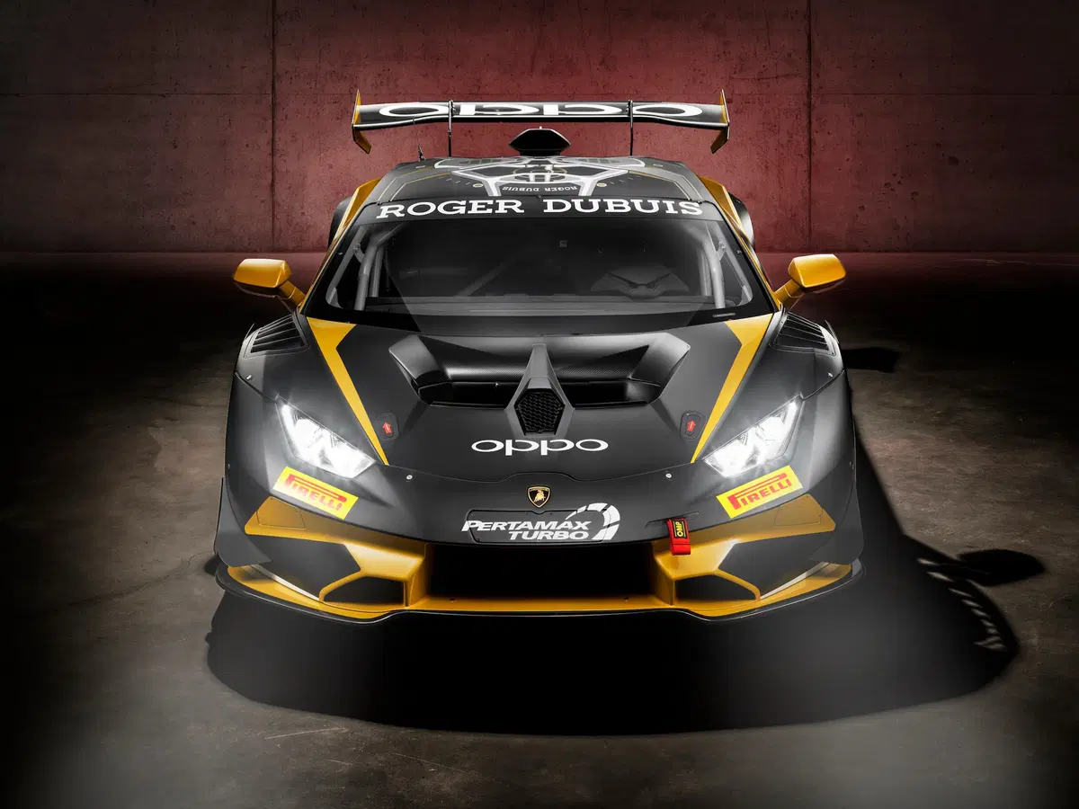 Lamborghini Huracan Super Trofeo Evo Collector 2019, speciale nero e oro (2)