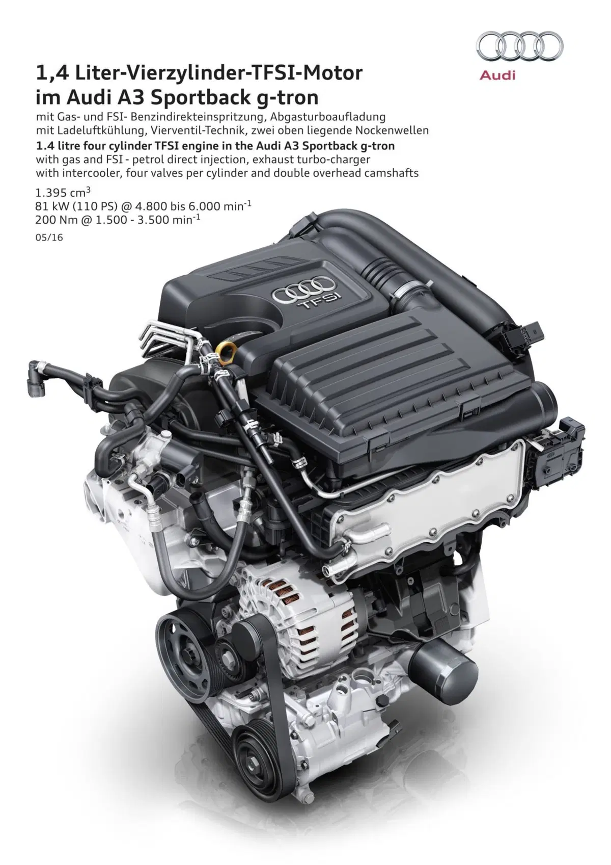 Audi A3 Sportback g-tron 2019: più metano, meno benzina (17)