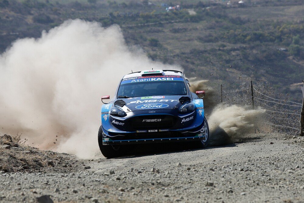 Un po&#039; di azione nello shakedown del WRC 2019 Messico
