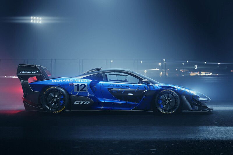 La linea della McLaren Senna GTR