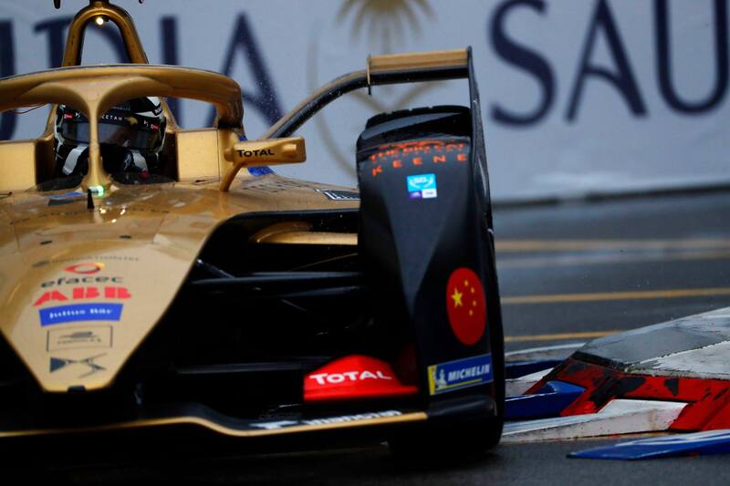 Andr&eacute; Lotterer in pista ad Hong Kong