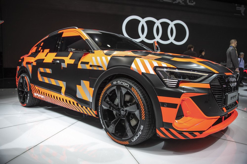 La Audi e-tron al Salone di Ginevra 2019