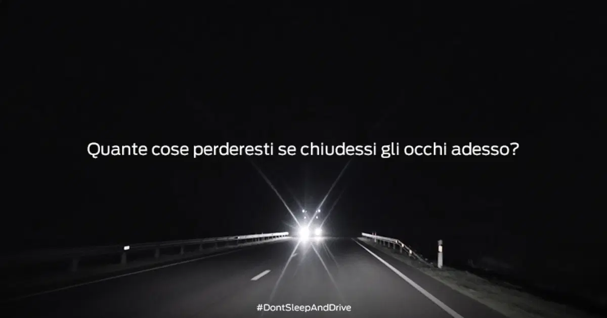 #WorldSleepDay automobili, Ford: disturbi del sonno e guida responsabile